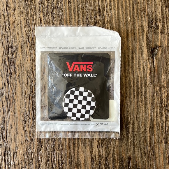 Vans Family bundle. Checkered pop socket,classic slip on pin, checkered Vans Pin - Picture 2 of 7